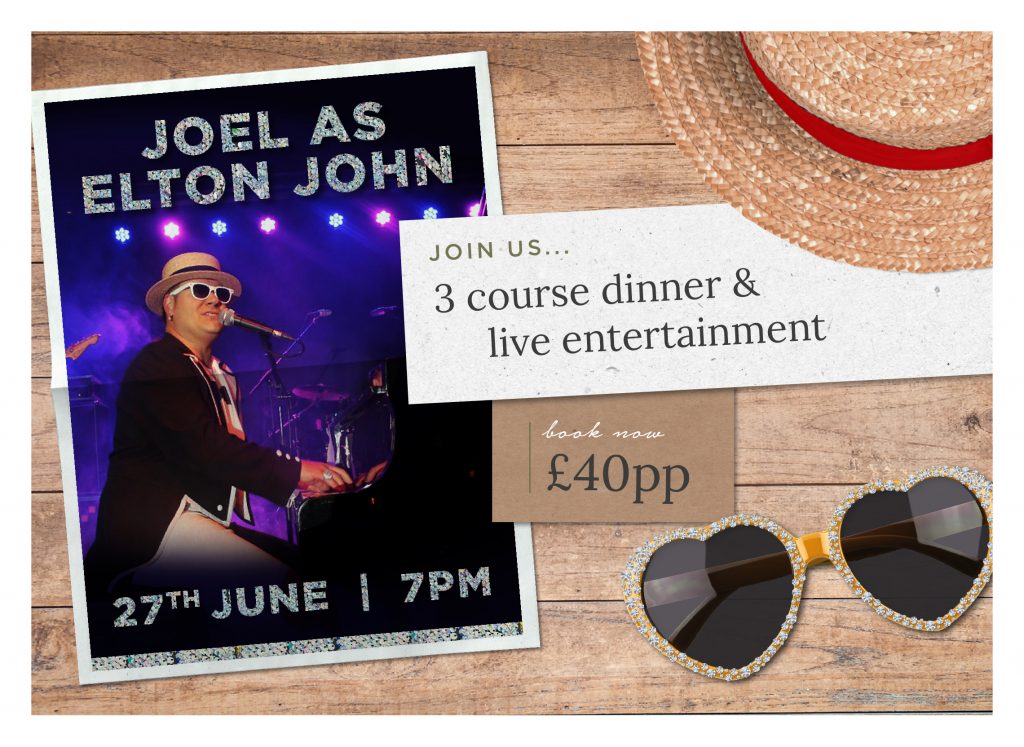 Elton John Tribute Night near Chester